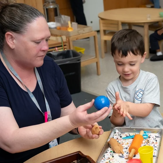 Major Hallmarks of Montessori (teacher and child only)